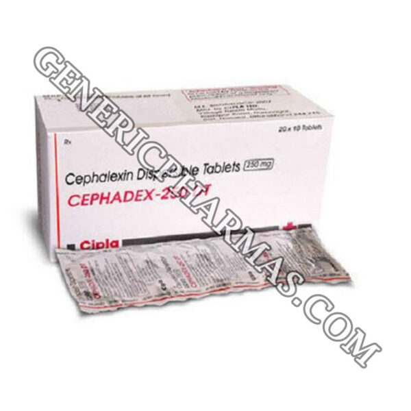 Cephalexin 250mg (Cephadex DT)