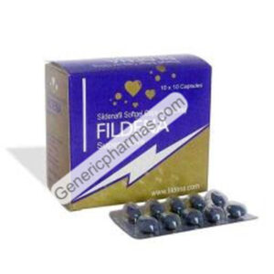 Fildena Super Active (Sildenafil Citrate) -Soft gel Capsules