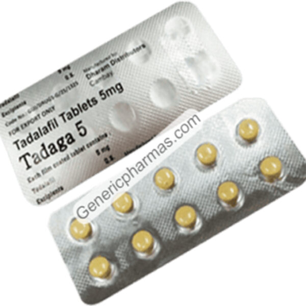 Tadaga 5 mg (Tadalafil)