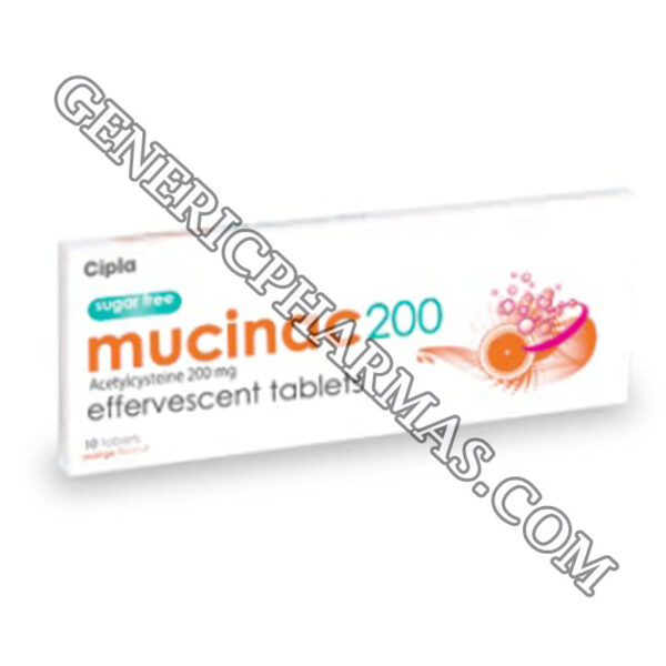 (ACETYLCYSTEINE)MUCINAC-200-MG